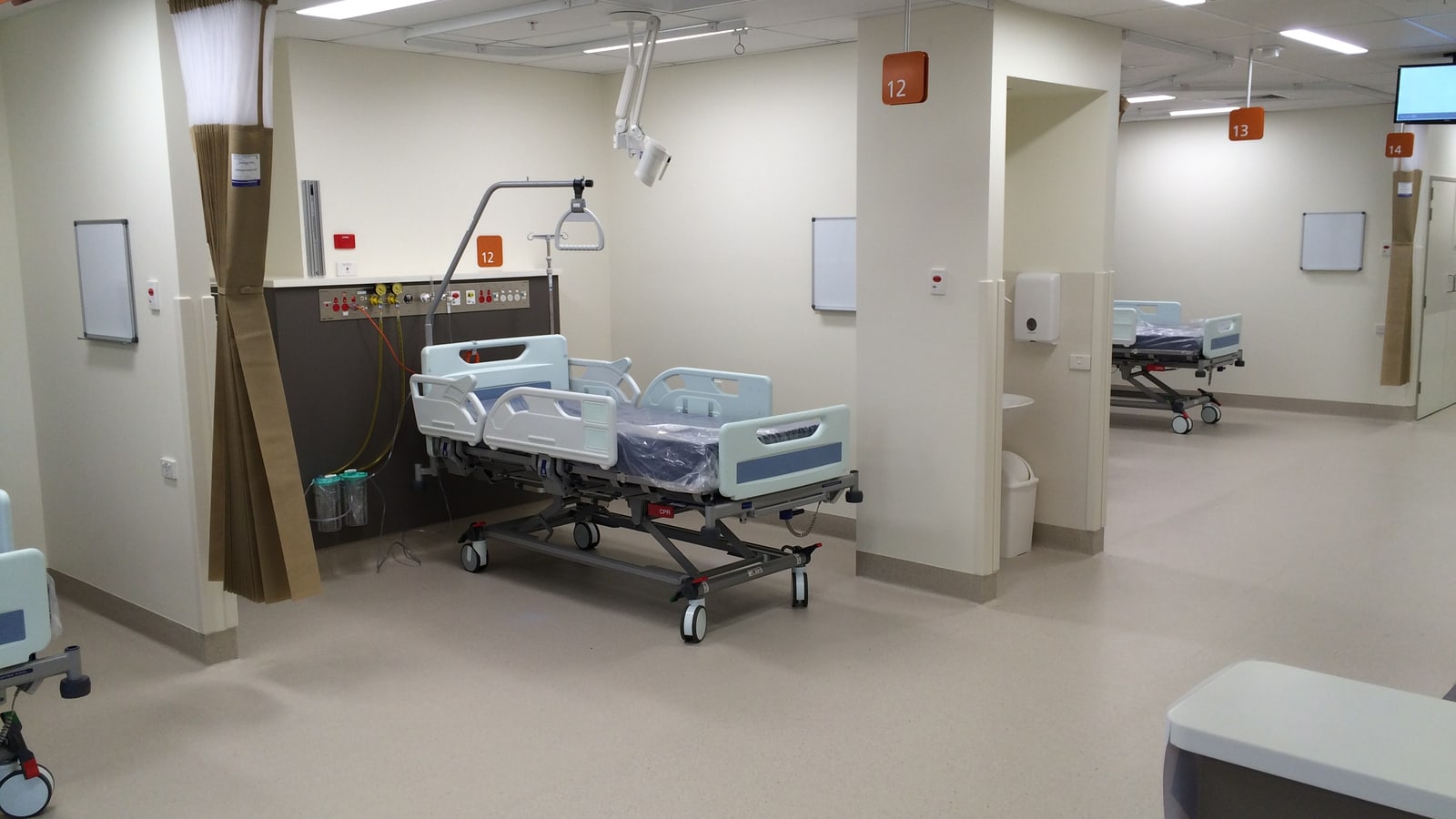 Inside the emergency department at Wagga Wagga Rural Referral Hospital in 2015
