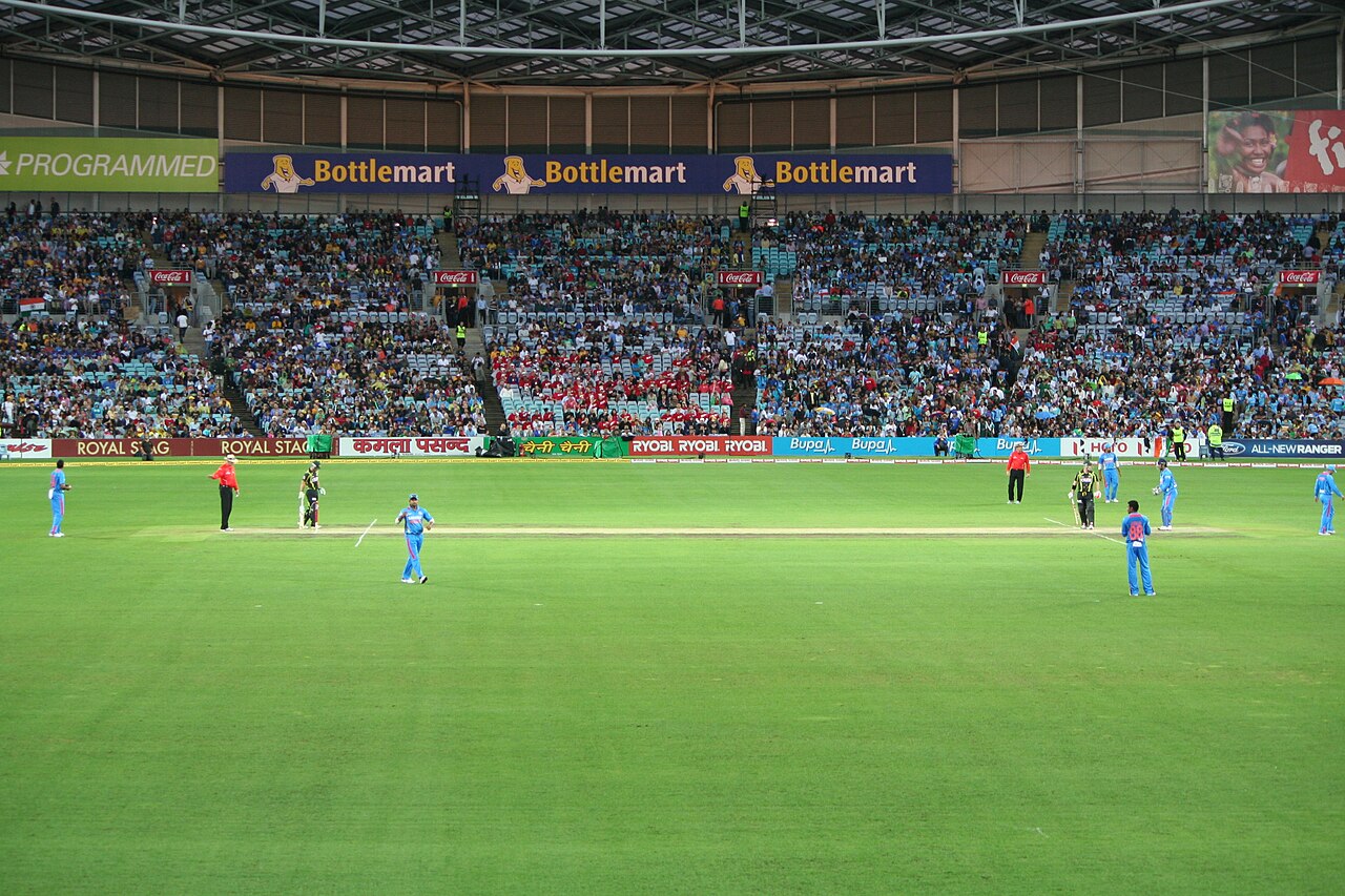 Stadium Australia during an earlier cricket match