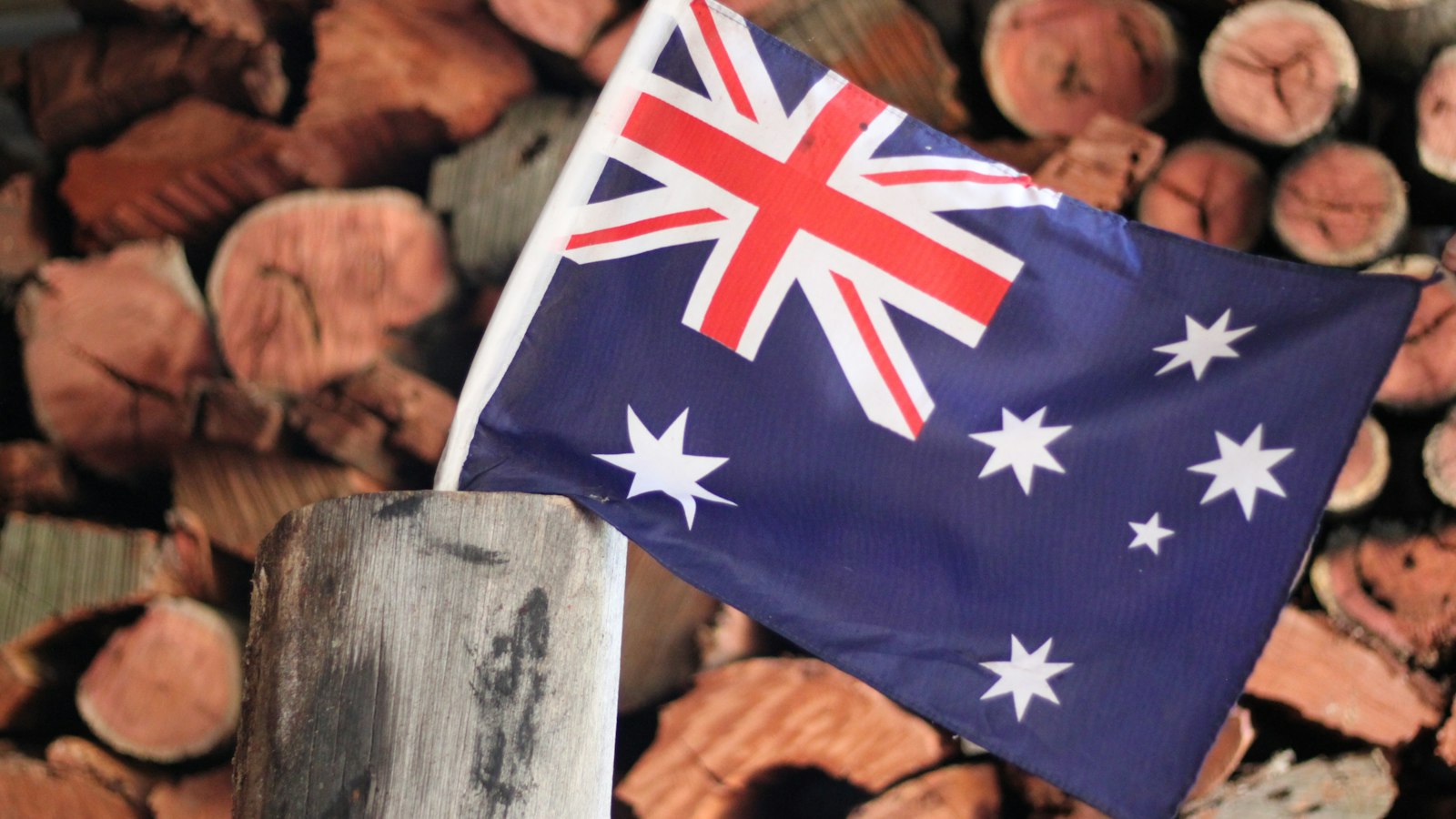 A small Australian flag