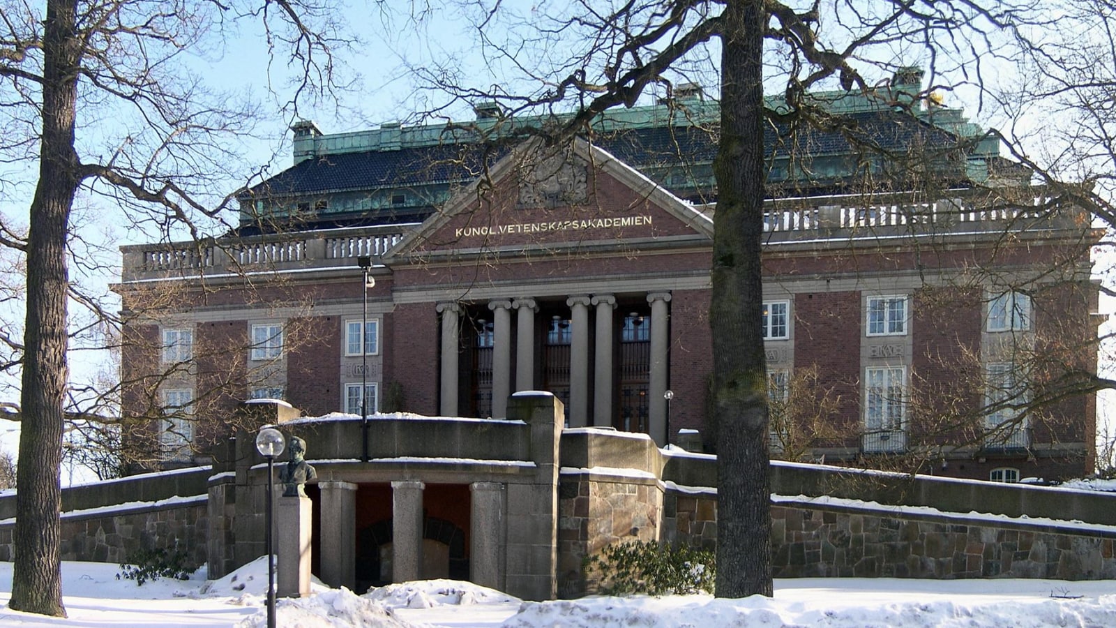 Main building of the Royal Swedish Academy of Sciences in Stockholm, which awards the economics prize